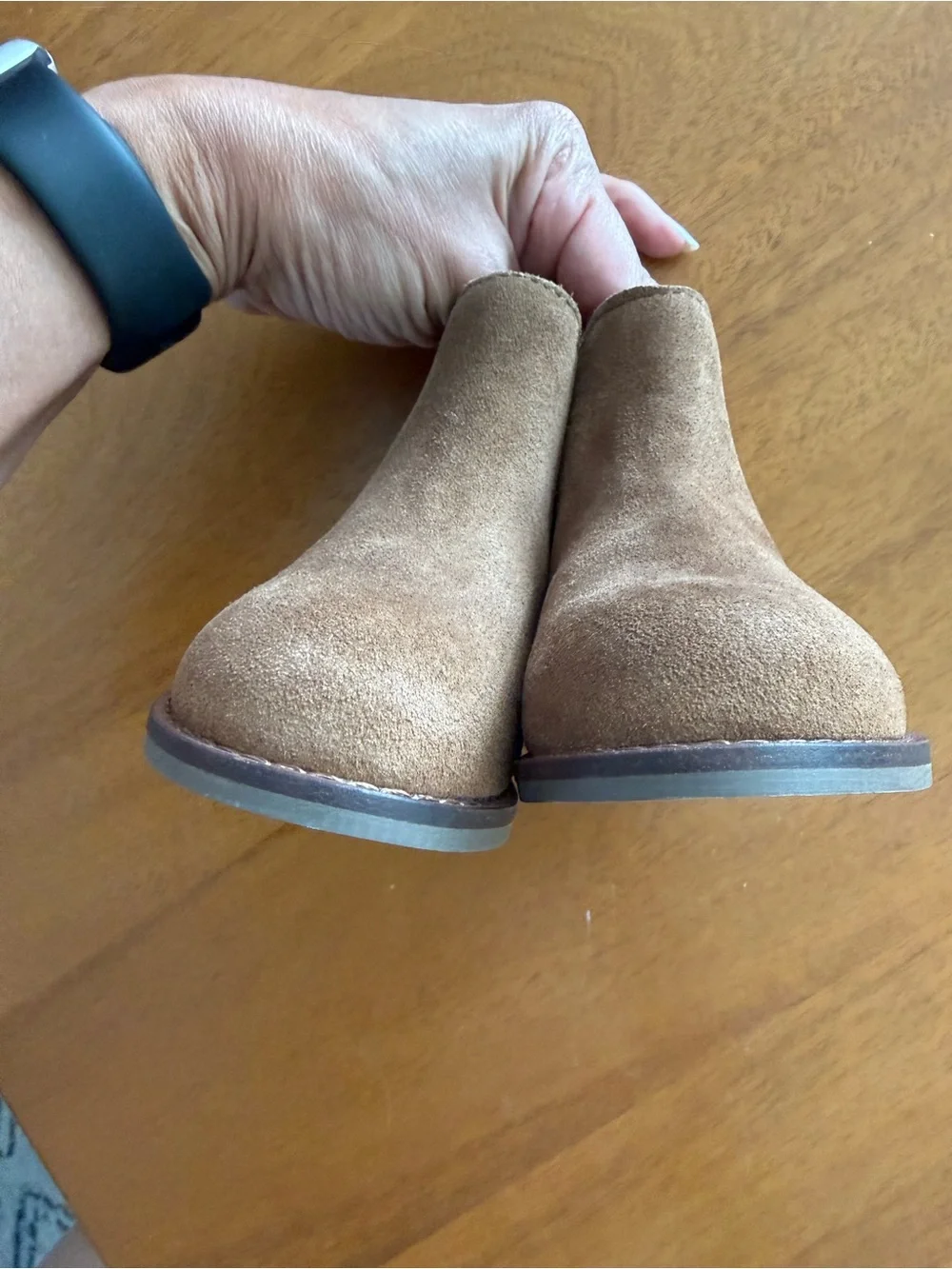 NWOT Janie & Jack Brown Suede Chelsea Boots